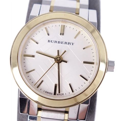 burberry the city two tone ladies watch|Burberry BU9217 Ladies Two Tone The City Watch.